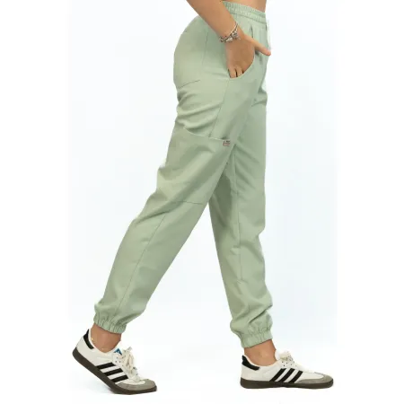 Spodnie medyczne SCRUBS MEDI TEDDY - LLEVANTI SOFT ALOE